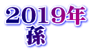 2019年 　孫